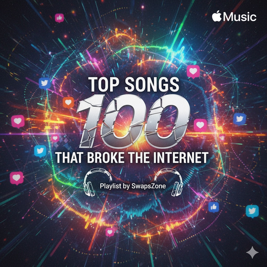 Top 100 Songs That Broke The Internet – playlist cover