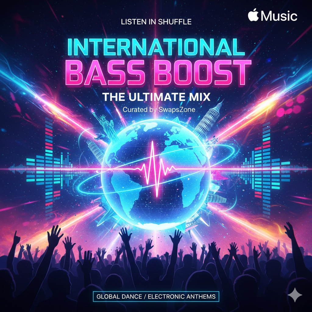 International Bass Boost – The Ultimate Mix playlist cover